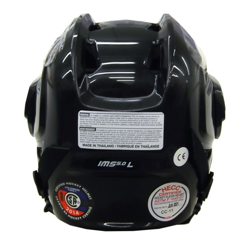 Bauer Helmet IMS 5.0 Black with cage